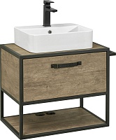 Акватон Тумба под раковину Лофт Фабрик 65 дуб кантри